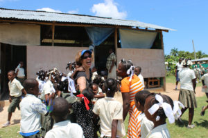 Mommy Sue with Happy Children